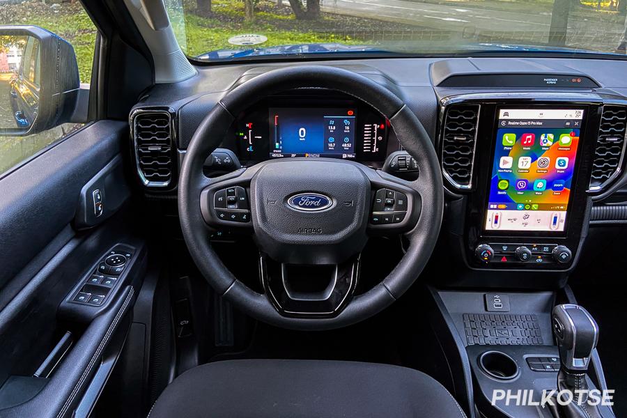 2023 Ford Ranger XLT steering wheel