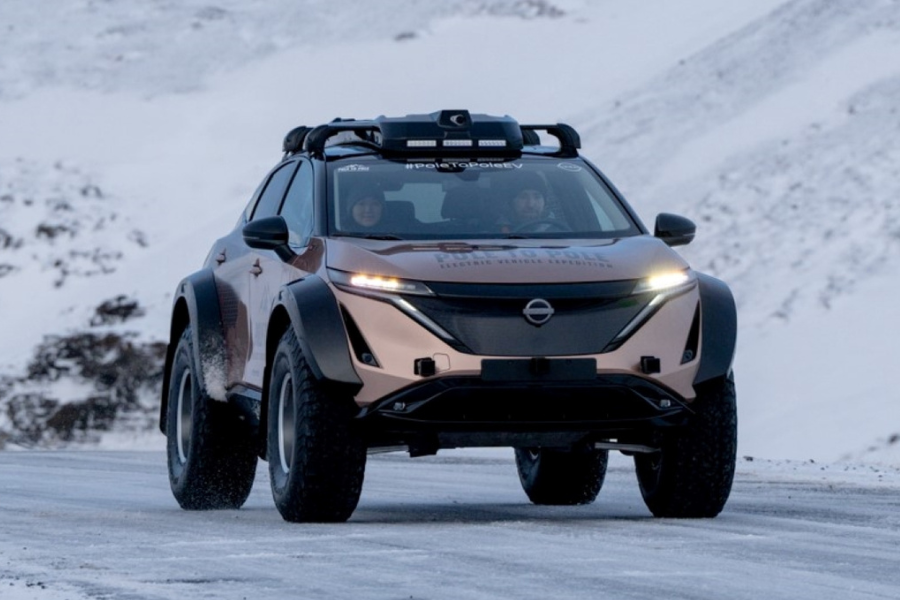 Nissan Ariya EV set on a 27,000-km adventure between poles