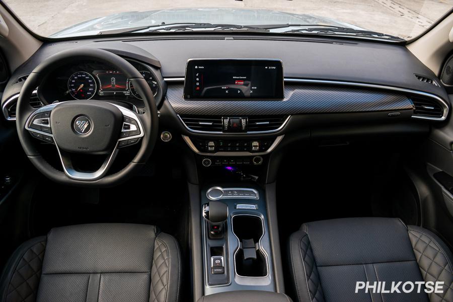 The Foton Thunder's cockpit