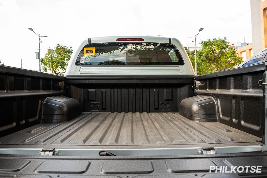 A picture of the Foton thunder's cargo bed.