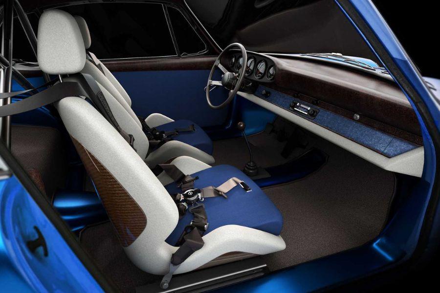 Porsche 911 reimagined with interior made from eggshells 