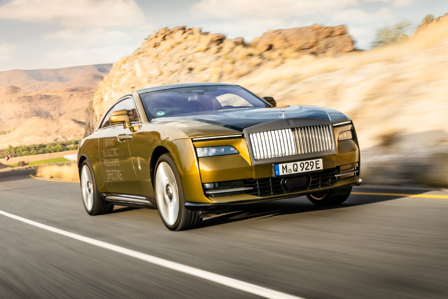 Rolls-Royce Spectre EV close to surpassing two million km of testing