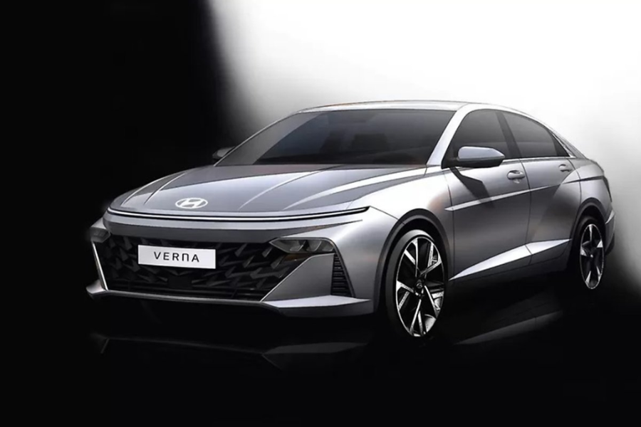 2023 Hyundai Accent's futuristic design revealed ahead of debut