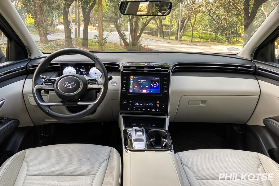2023 Hyundai Tucson GLS+ Diesel interior dashboard