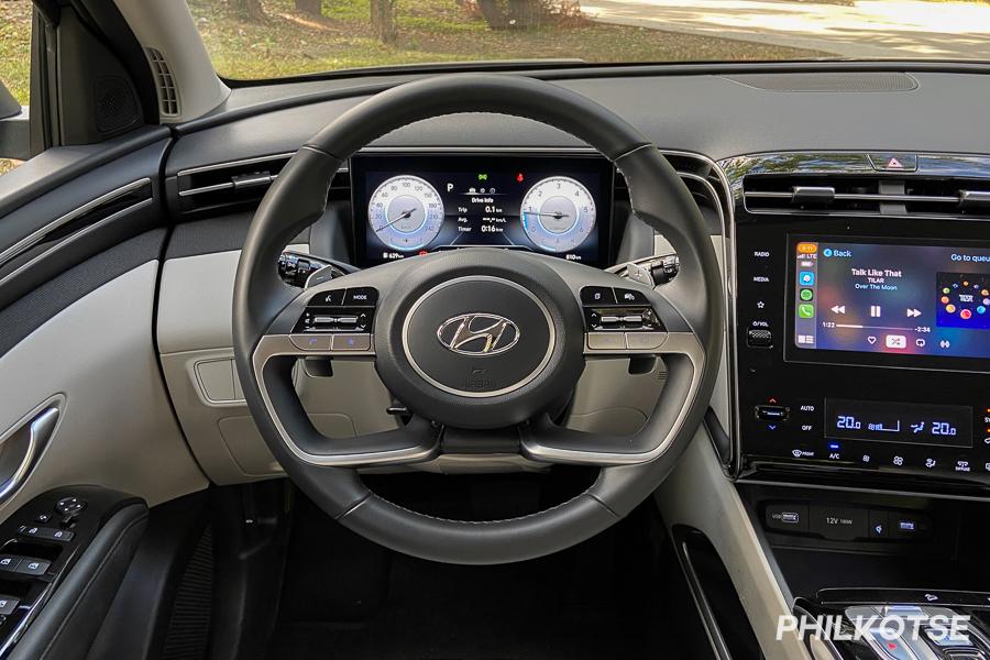 2023 Hyundai Tucson GLS+ Diesel steering wheel