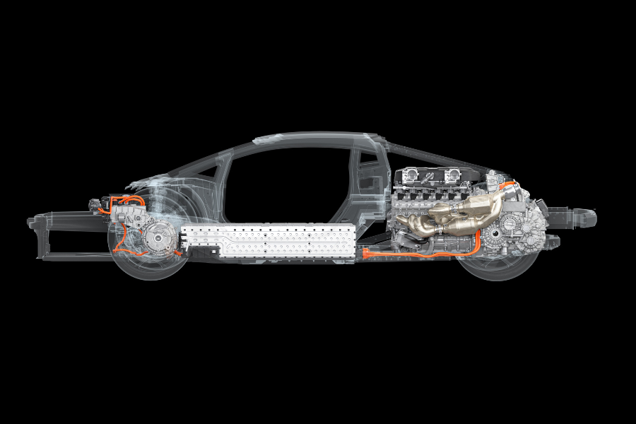 Lamborghini Aventador’s successor comes with 1,015-hp hybrid powertrain