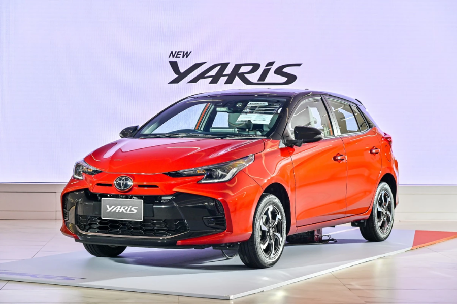 2023 Toyota Yaris gets bolder front end with ultra-wide grille