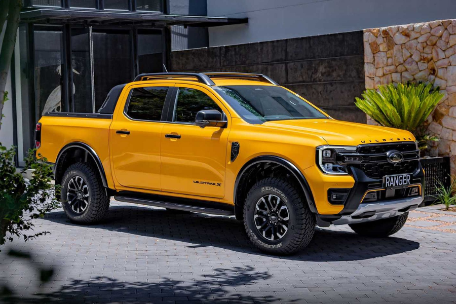 Ford Ranger Wildtrak X launched with sliding rack, full-time 4WD