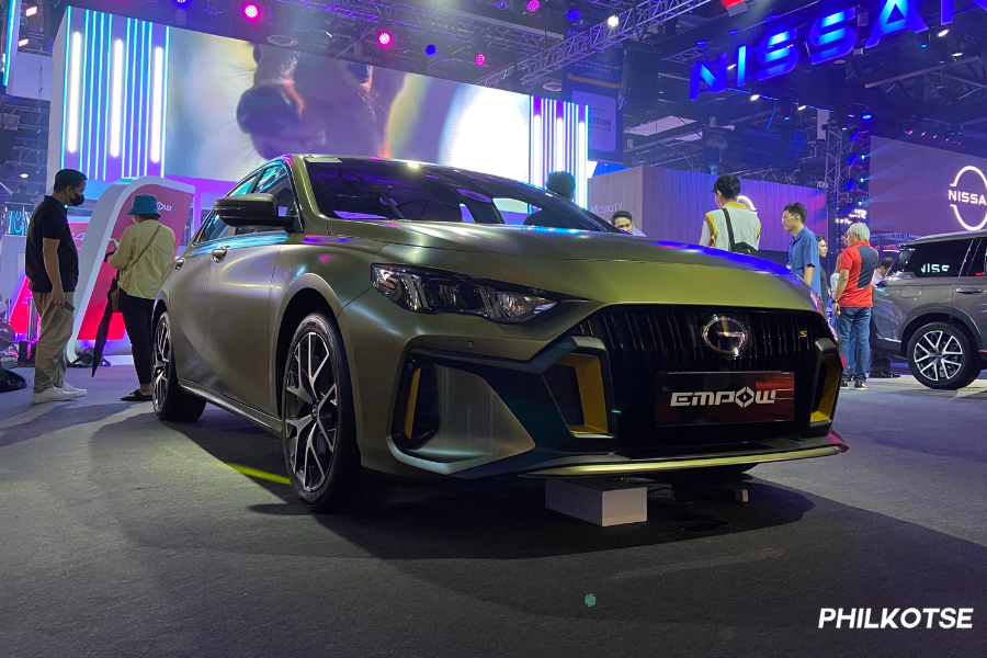 MIAS 2023: GAC Empow GE adds paddle shifters, matte green exterior