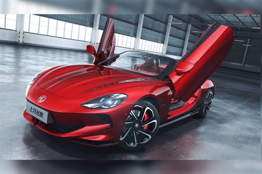 MG Cyberster production version unveiled at 2023 Auto Shanghai