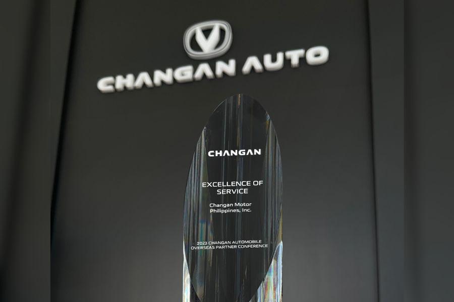 Changan PH receives first-ever service excellence award