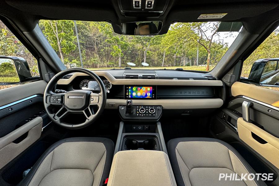 Defender 110 front cabin