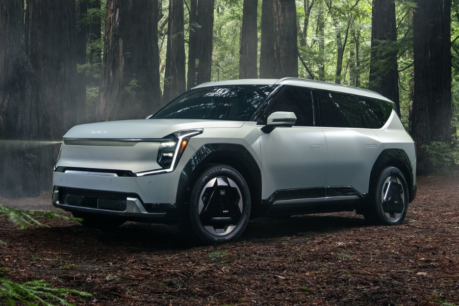 Kia EV9 electric SUV features 10 sustainability items