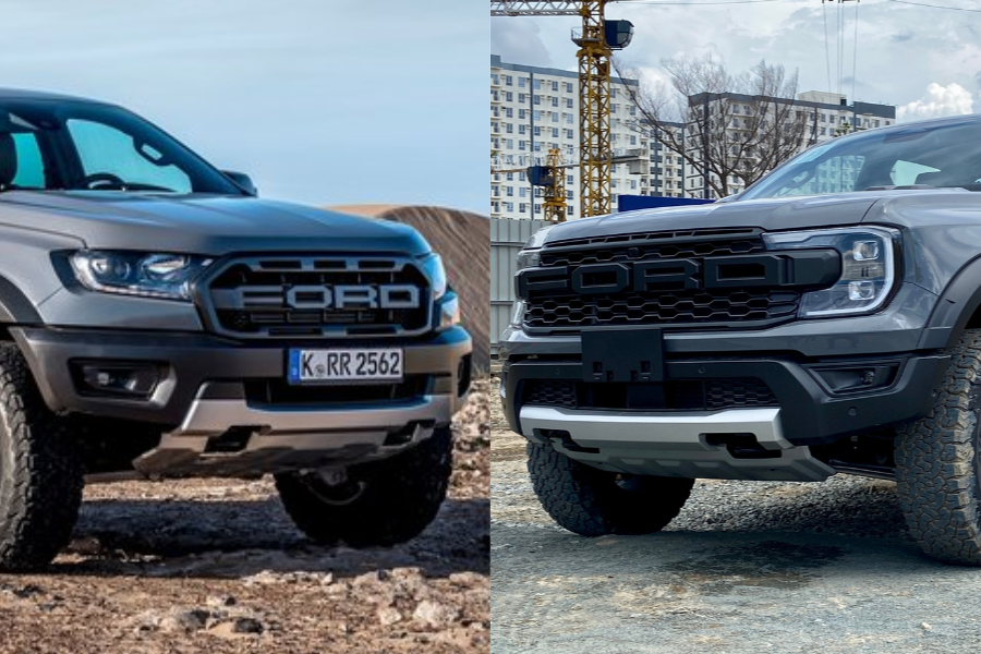 2023 Ford Ranger Raptor Old vs New: Spot the differences