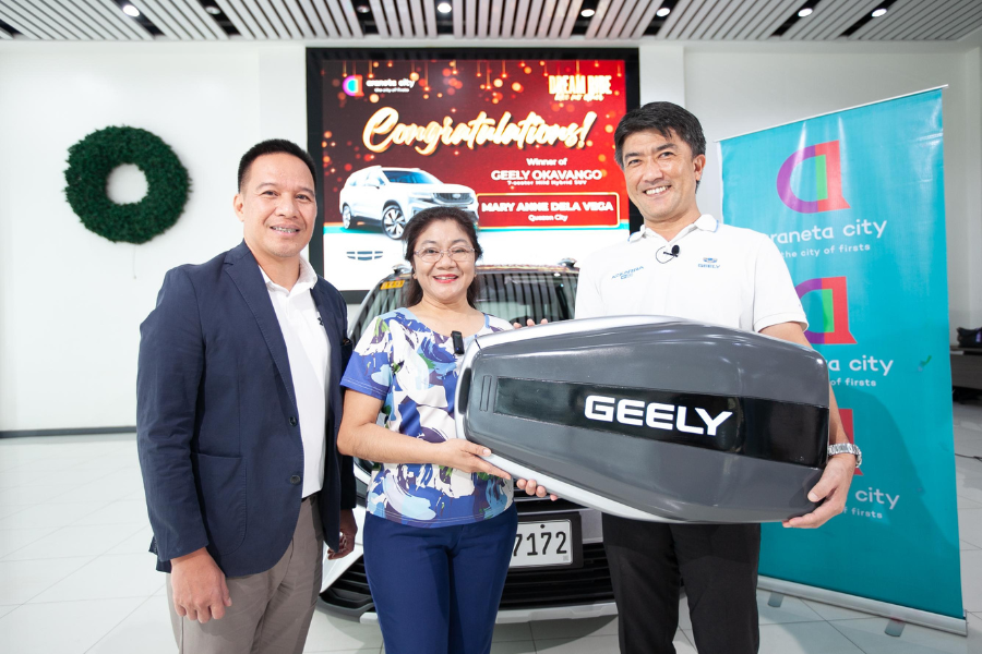 Geely PH hands brand new Okavango Urban Plus to lucky promo winner