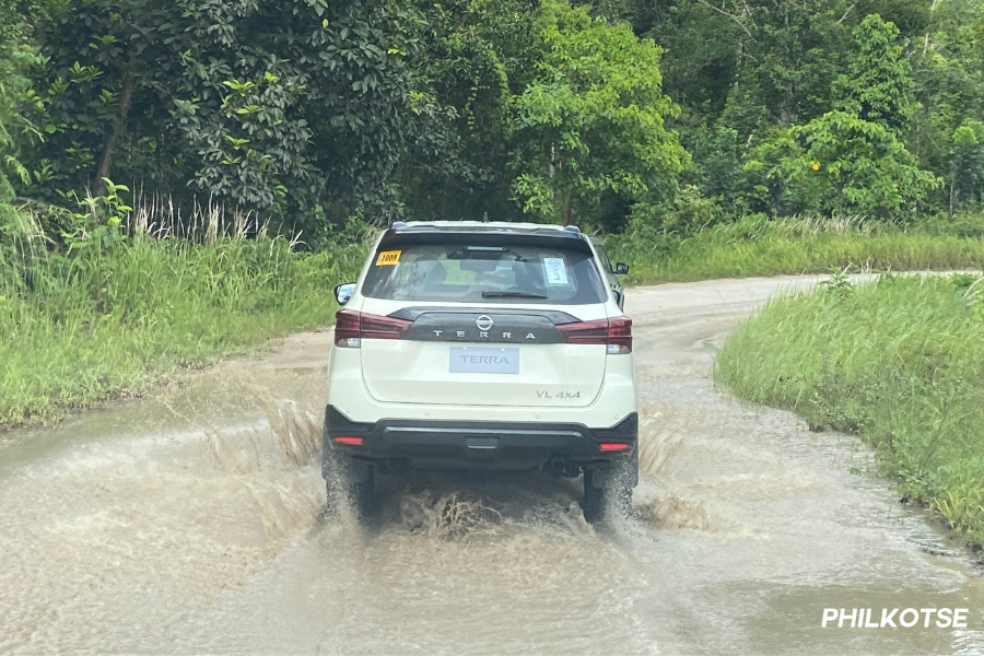 2023 Nissan Terra Sport driving shot