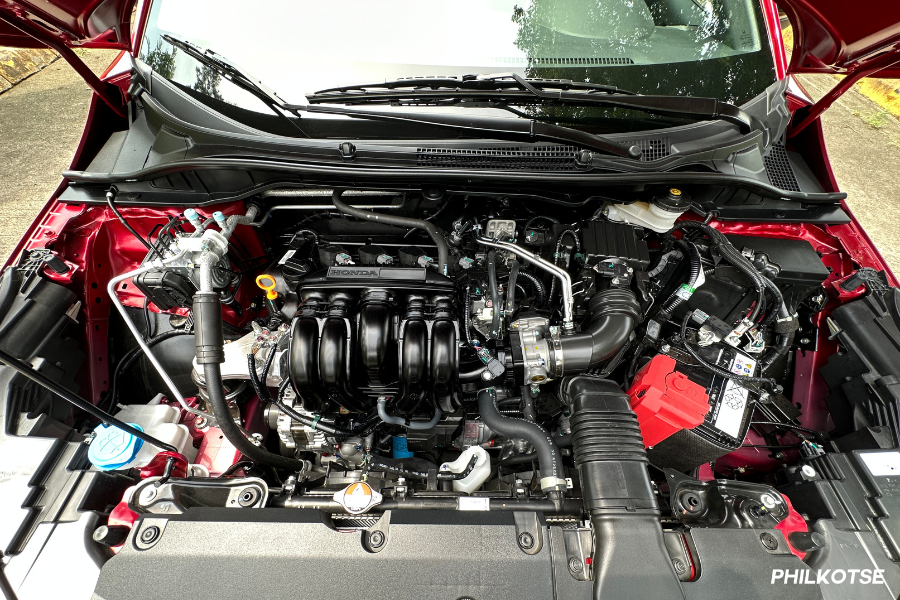 The old and new Honda City gets the same 1.5-liter engine (2024 City RS variant shown) The old and new Honda City gets the same 1.5-liter engine (2024 City RS variant shown)