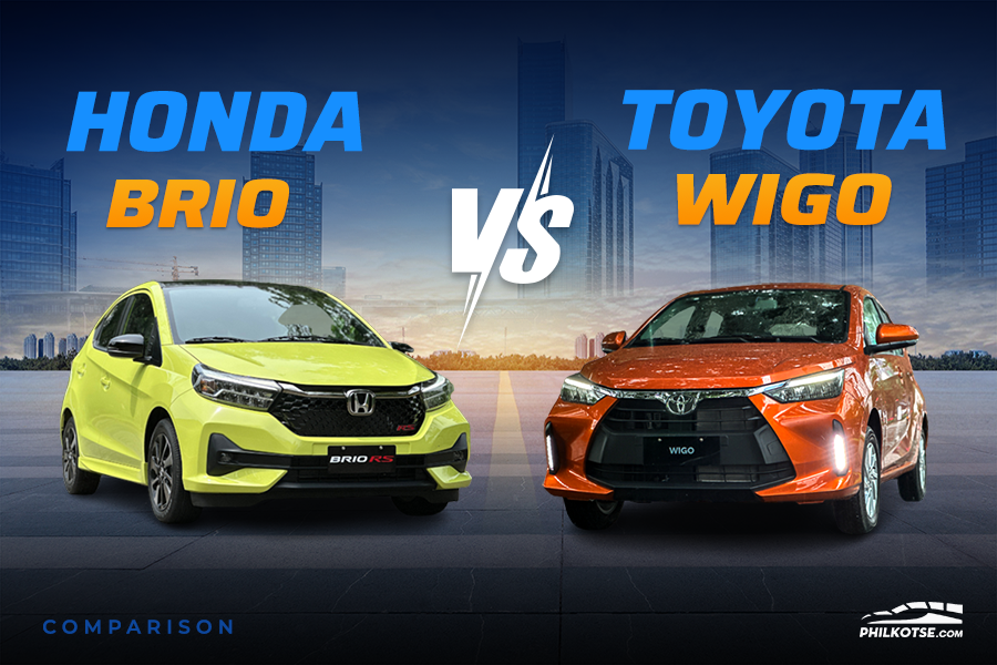 2024 Honda Brio vs Toyota Wigo Comparison Spec Sheet Battle