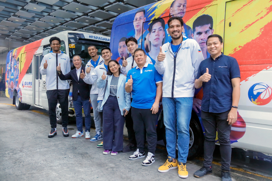 Toyota PH turns over two 29-seater Coaster units to Gilas Pilipinas