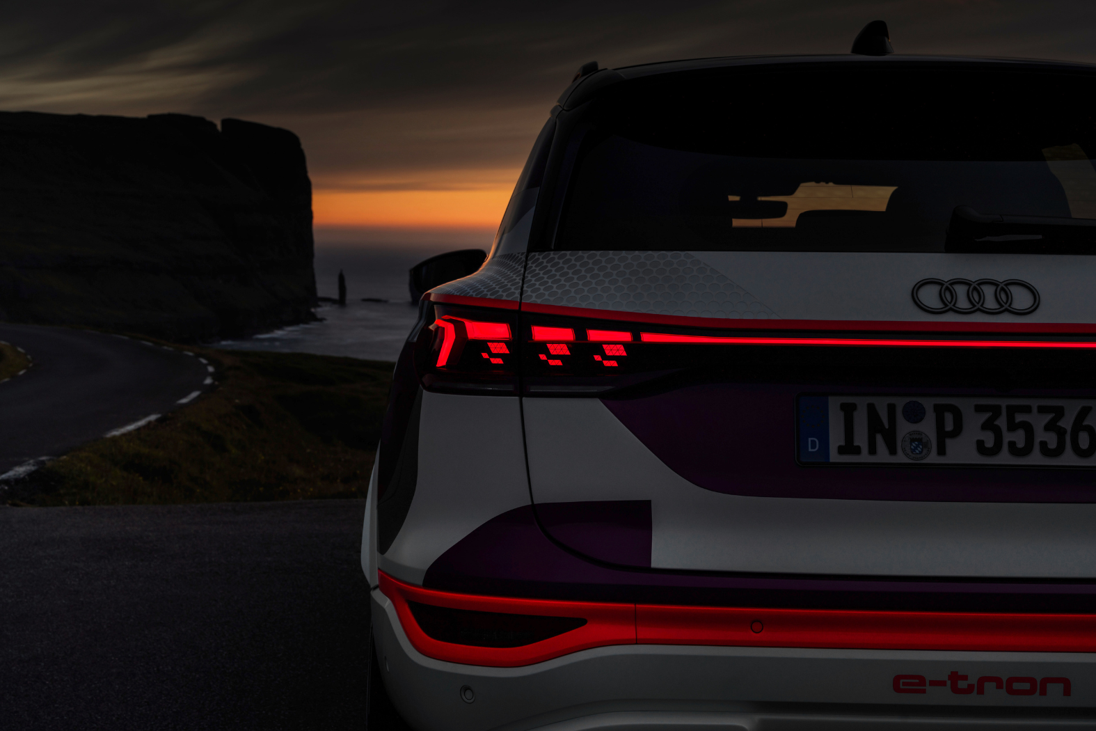 Audi’s next-gen digital OLED tech warns road users of hazards