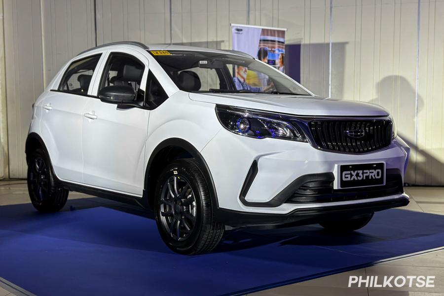 The 2024 Geely GX3 Pro in white