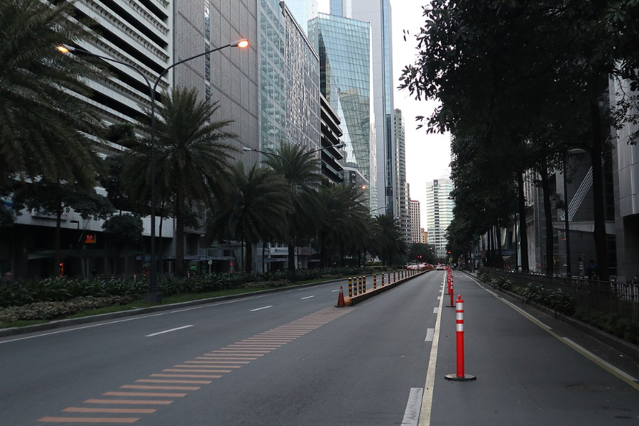 Ayala Avenue in Makati City closed every Sunday morning next month