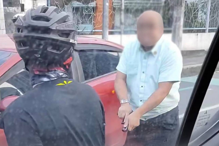 LTO suspends driver’s license of ex-cop in viral road rage video