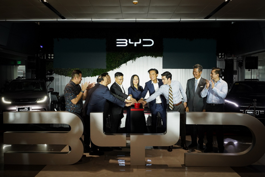 BYD Philippines opens flagship EV dealership in Quezon City