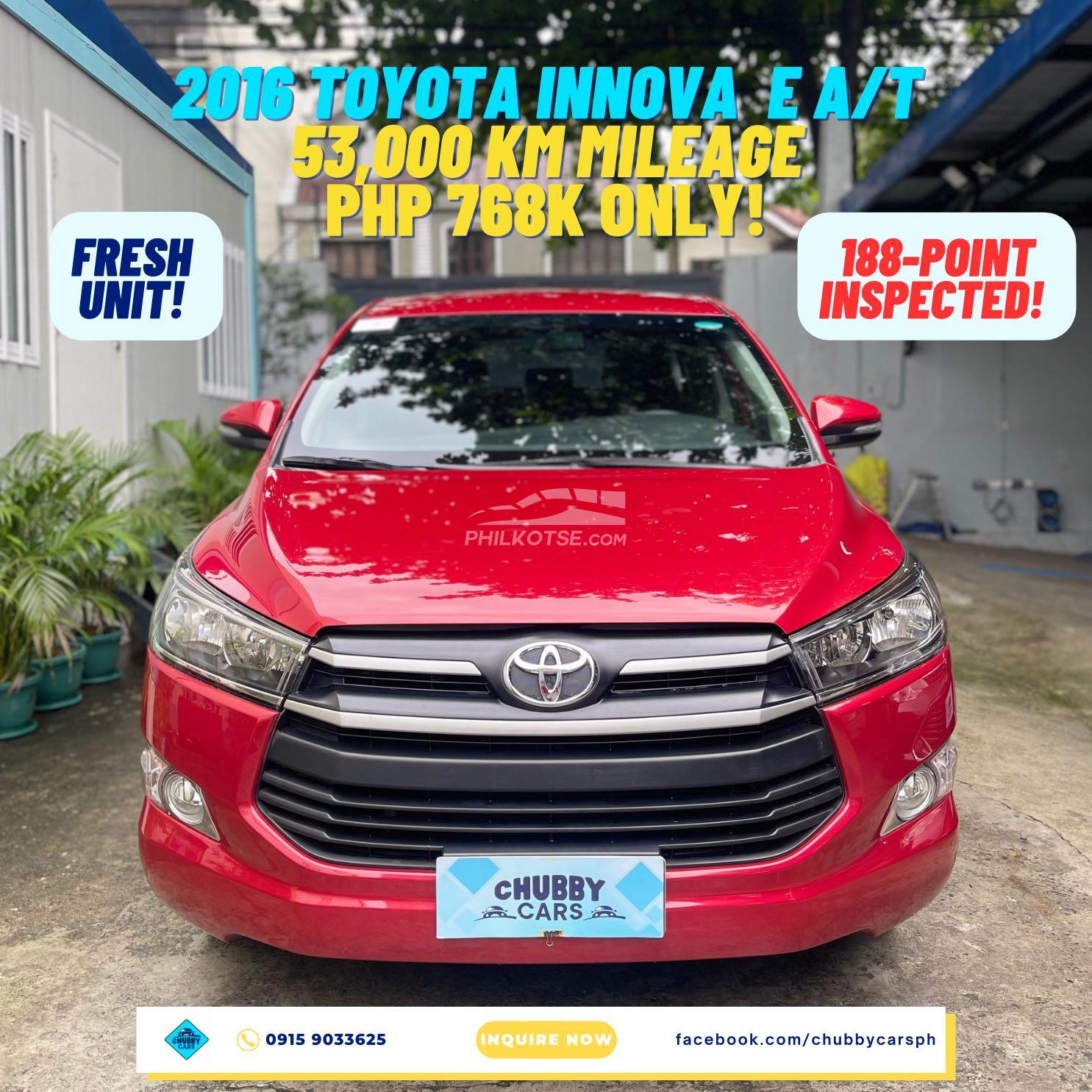 Buy Used Toyota Innova 2016 for sale only ₱788000 ID832885
