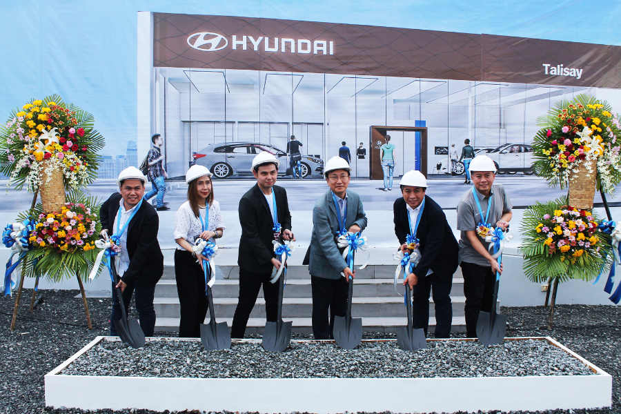 Hyundai Philippines breaks ground for new dealership in Talisay, Cebu 