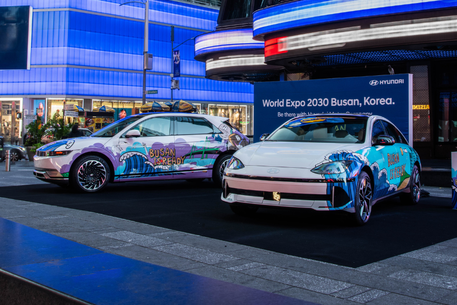 Hyundai Ioniq 5,6 art cars to support Busan’s bid to host World Expo