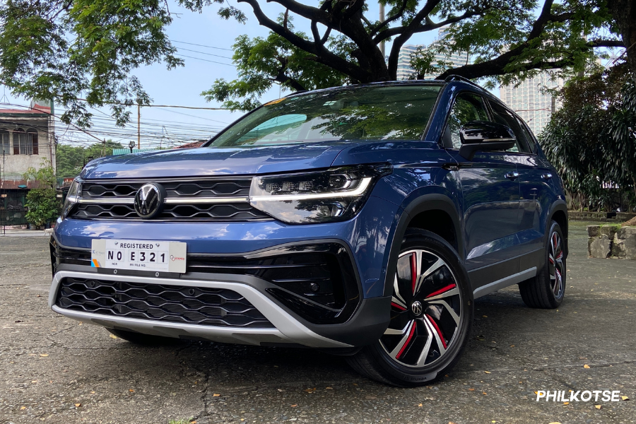 2024 Volkswagen Tharu front profile shot