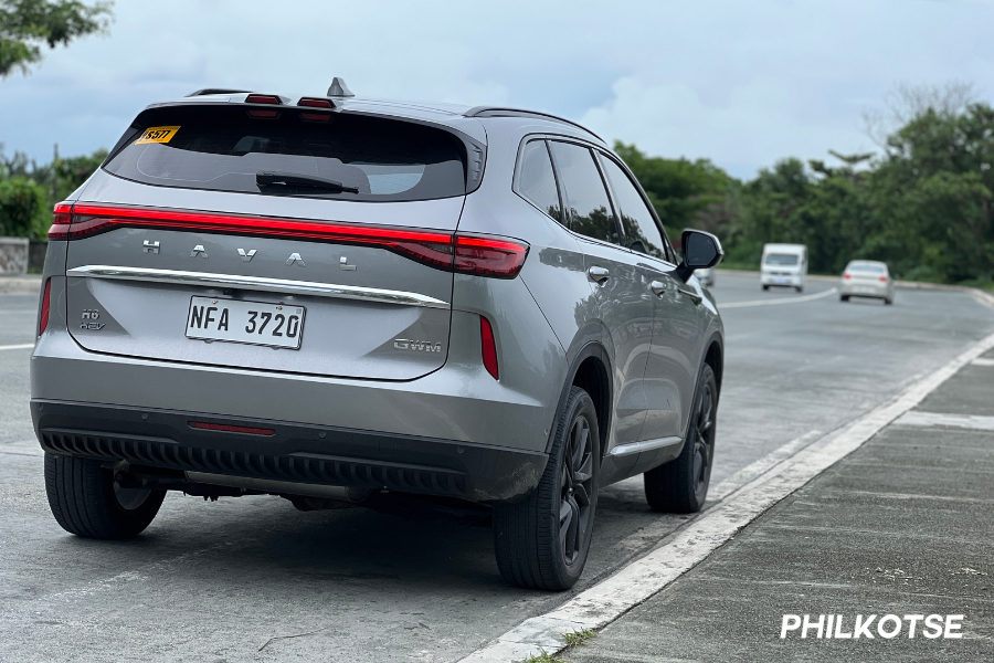 Haval H6 rear viwe