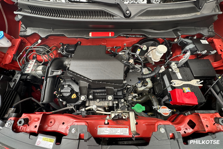 S-Presso's 1.0-liter inline-3 gasoline engine