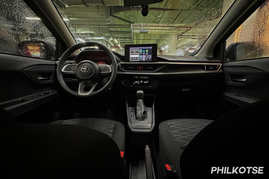 Inside the 2024 Toyota Wigo