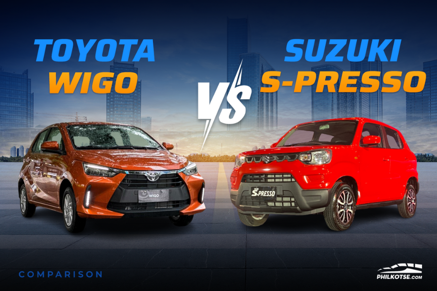 2024 Toyota Wigo vs Suzuki S-Presso Comparison: Spec Sheet Battle