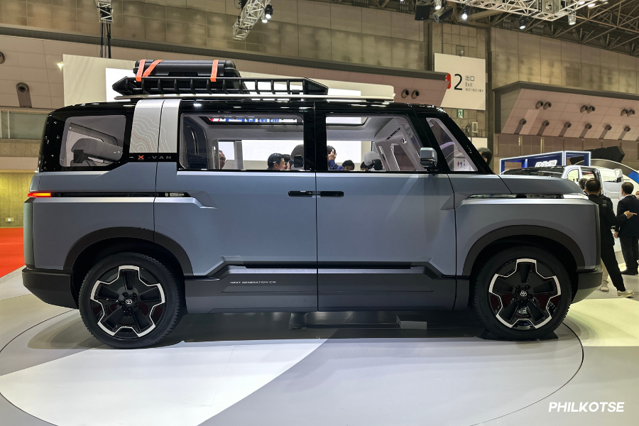 Toyota X-Van Gear mixes minivan practicality with imposing SUV design