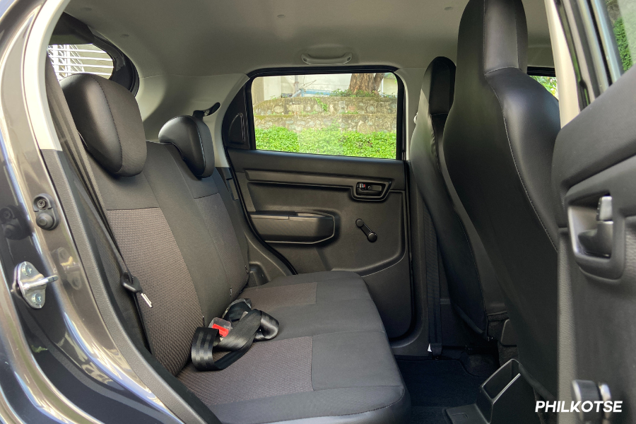 2023 Suzuki S-Presso AGS rear seats