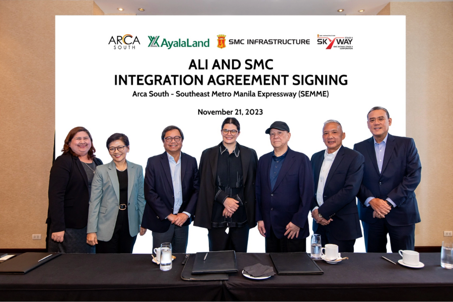 San Miguel, Ayala sign agreement to link Arca South to Skyway Stage 4