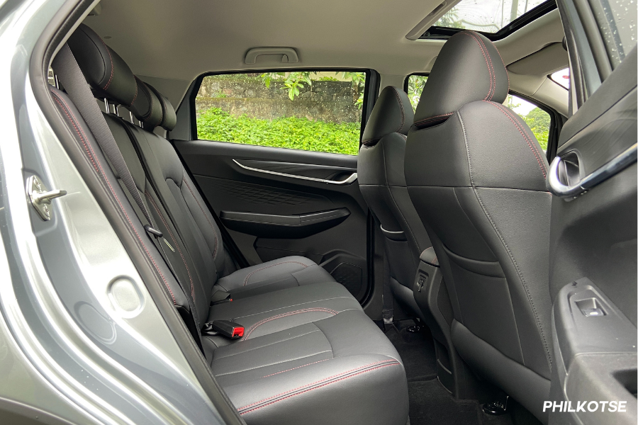 Geely GX3 Pro rear seats
