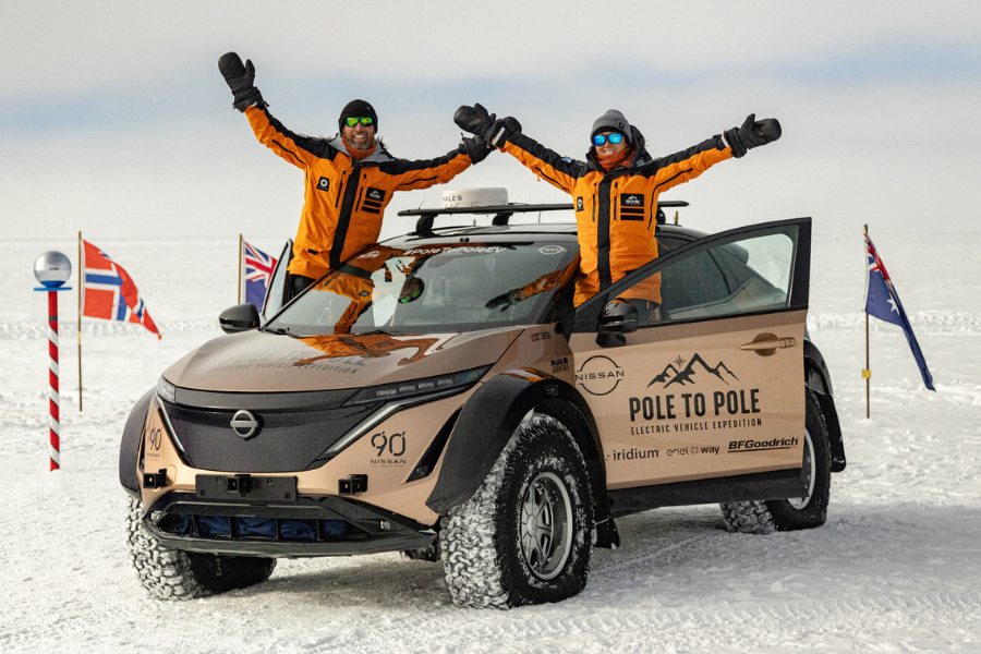 Nissan Ariya EV completes over 30,000-km drive between poles