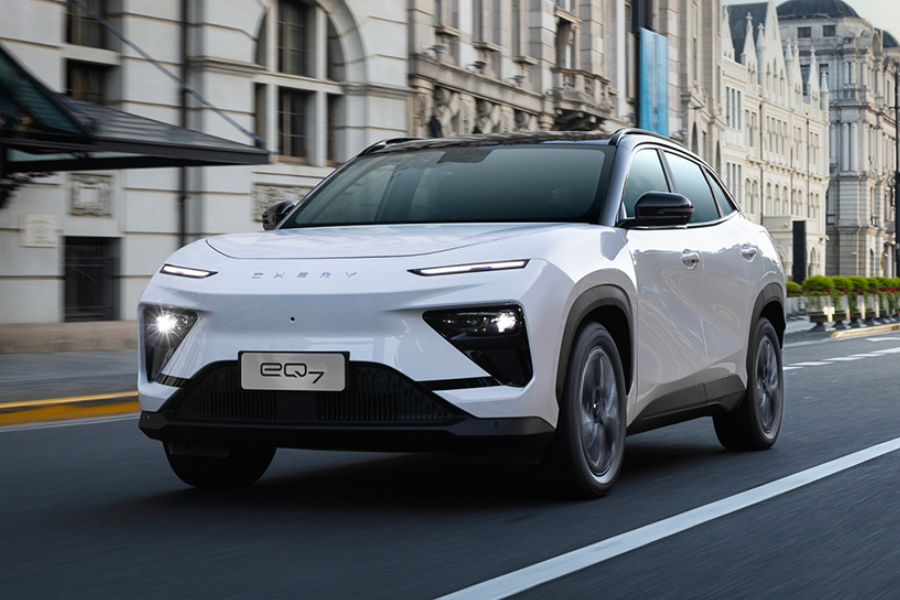 Chery eQ7 EV previewed at brand’s QPower launch conference