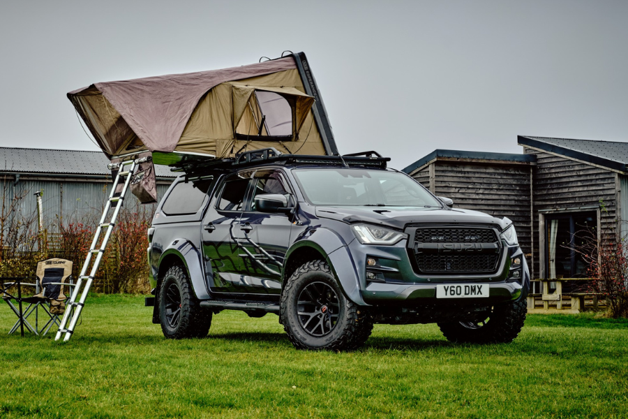 Isuzu D-Max gets genuine ARB outdoor accessories in the UK