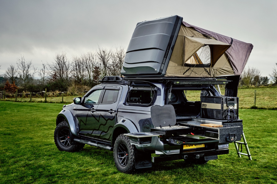 Isuzu D-Max gets genuine ARB outdoor accessories in the UK