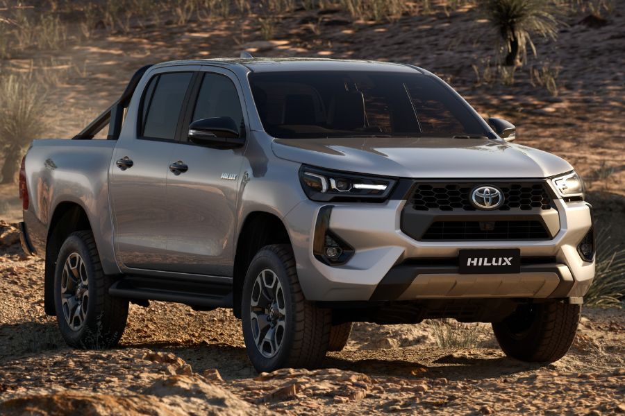 2024 Toyota Hilux gets updated front end, mild-hybrid diesel