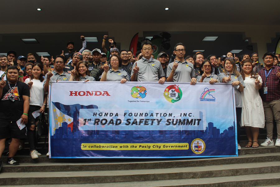 Honda, Pasig City team up for Road Safety Summit