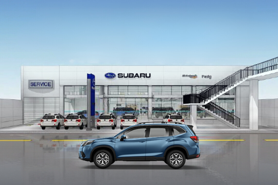 Subaru C5 showroom is transferring to Pasig City