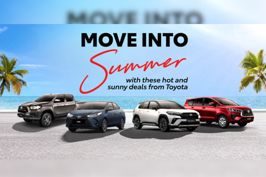 Get ready for your summer road trips with Toyota PH’s hot March promos