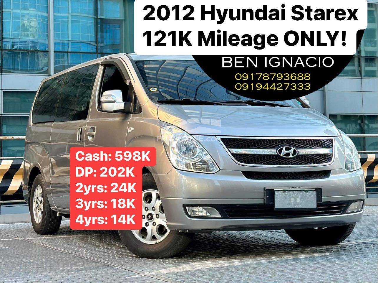 2012 Hyundai Grand Starex 2.5 Automatic Turbo Diesel 202K ALL-IN PROMO Downpayment
