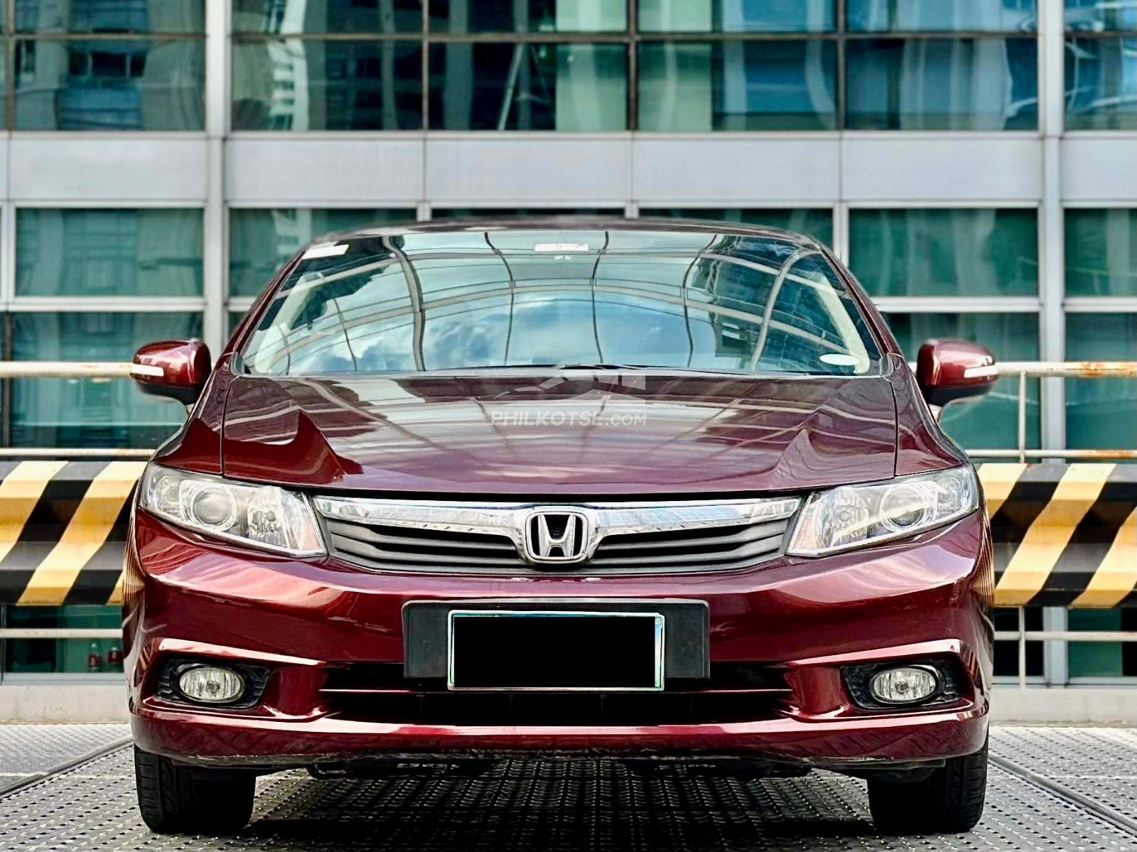 2012 Honda Civic 1.8 EXI Automatic Gas PROMO: 111K DP‼️